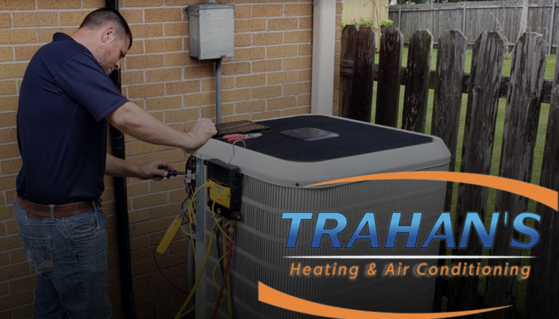 technician providing air conditioning services in houma