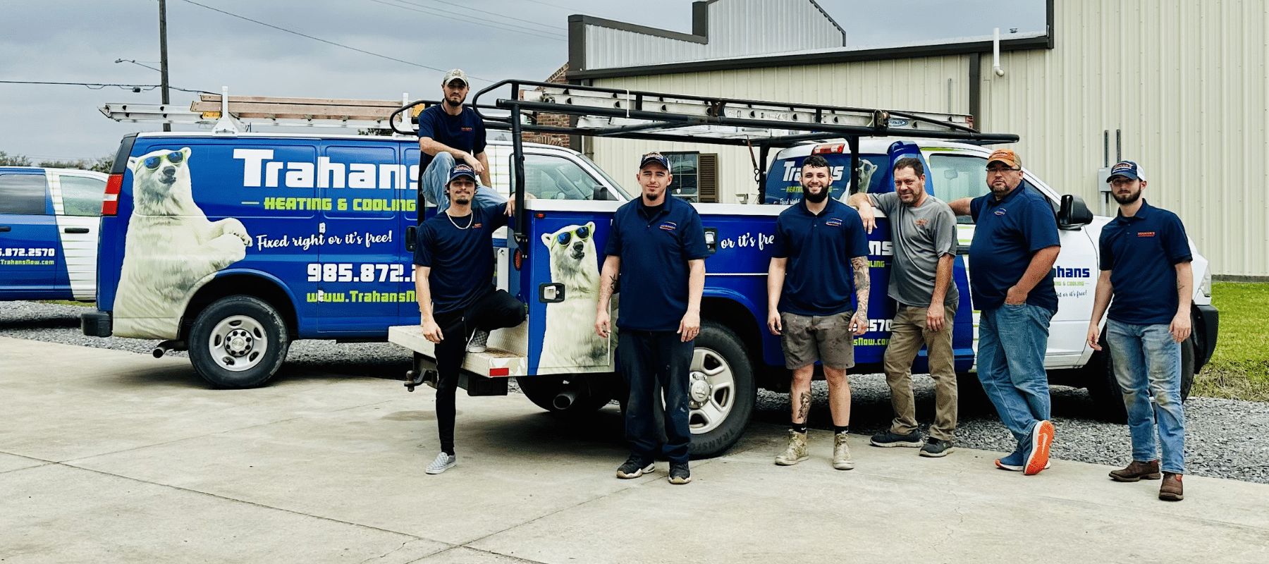 Heating & Cooling Services in Houma Trahan's Heating & Air Conditioning